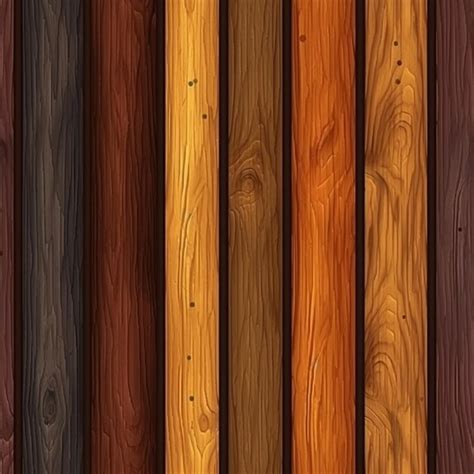 Premium Photo | A set of wooden planks with different colors and ...