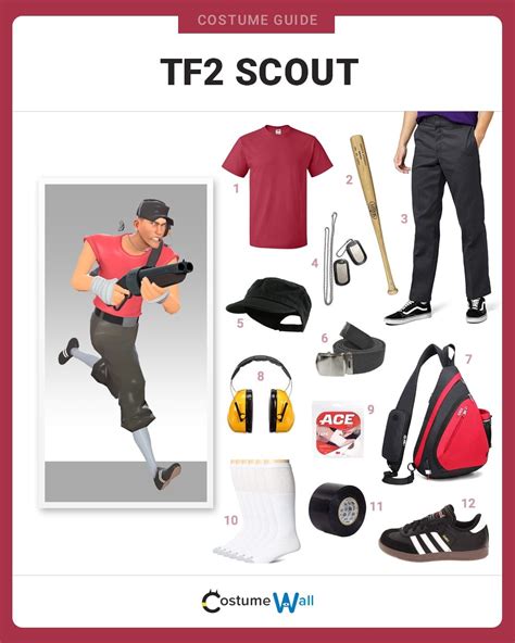 Dress Like TF2 Scout Costume | Halloween and Cosplay Guides