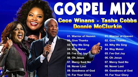 100 OLD BLACK GOSPEL SONGS 🎹 BEST GOSPEL PLAYLIST 2023 | Cece Winans - Tasha CobbsDonnie ...