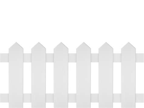 White Picket Fence PNGs for Free Download