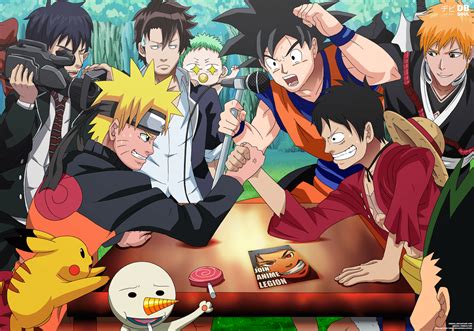 All Anime Crossover Wallpapers - Top Free All Anime Crossover ...