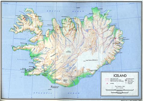 Maps of Iceland | Detailed map of Iceland in English |Tourist map of Iceland | Road map of ...