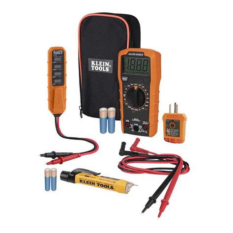 Klein MM320KIT AC/DC Voltage Digital Multimeter Electrical Test Kit