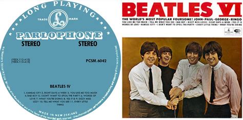 The Beatles VI | The Beatles - Beatles VI NZ Parlophone Ster… | Flickr