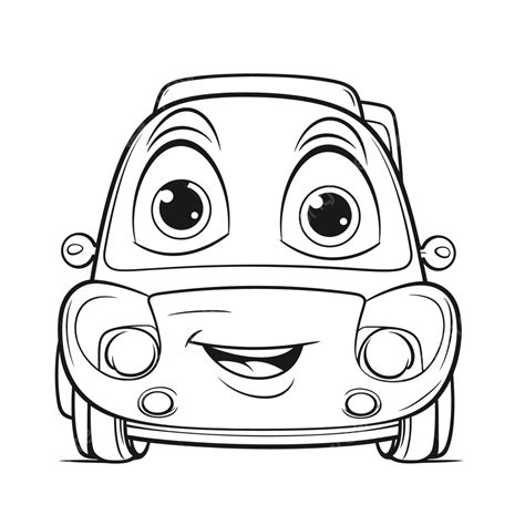 Coloring Pages Of Cartoon Cars