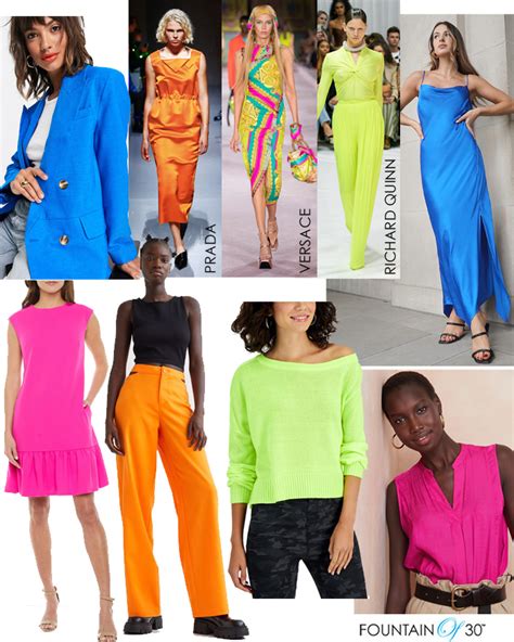 Best Ways To Wear The Neon Color Trend When You’re Over 40 - fountainof30.com