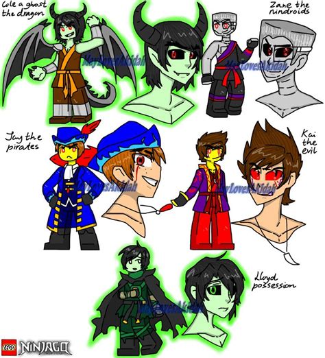 Ninjago Ships Fan Art