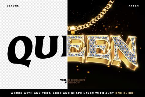 Bling Bling Text and Logo Style Vol.5 | PSD Style | Hyperpix