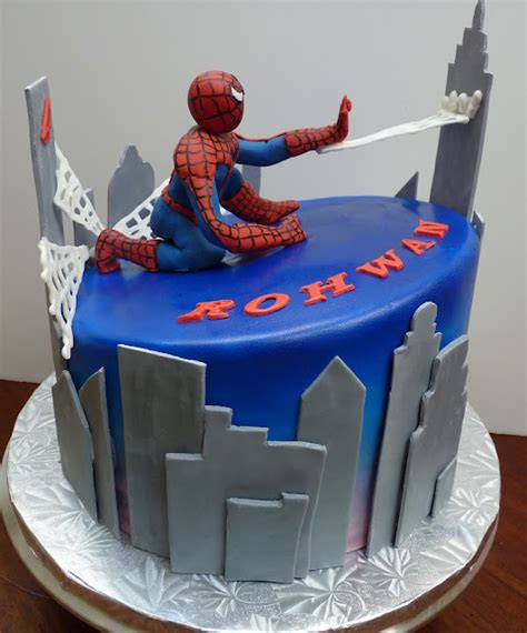 Enchanted Icing: Spiderman Takes The Cake