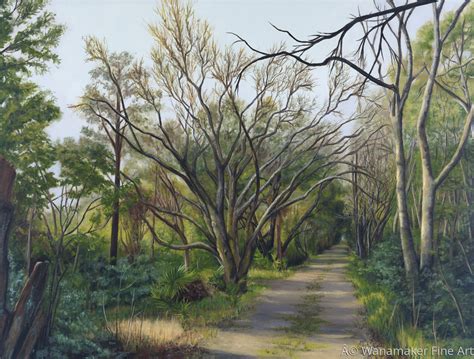 Painting : "Southern Woodlands" (Original art by Wanamaker Fine Art)