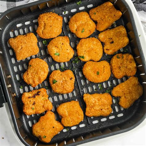 Air Fryer Frozen Chicken Nuggets (In just 10 min!) - The Shortcut Kitchen