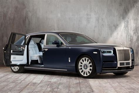 For the love of flowers - The custom Rolls Royce Rose Phantom has an exquisite hand-embroidered ...