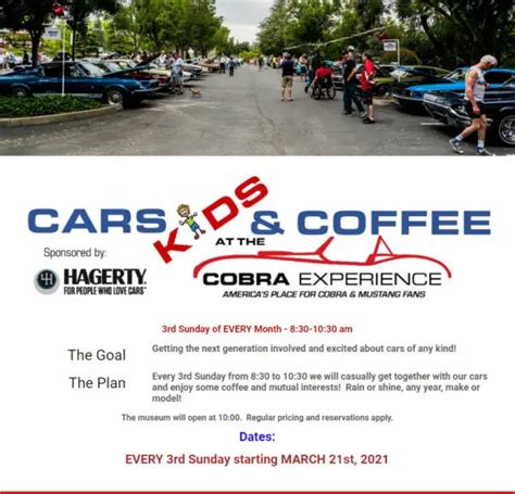 Cars, Kids, and Coffee in Martinez, CA - Rides Collective