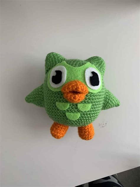 Duolingo Owl Plush - Free Crochet Pattern - Wonder Crochet