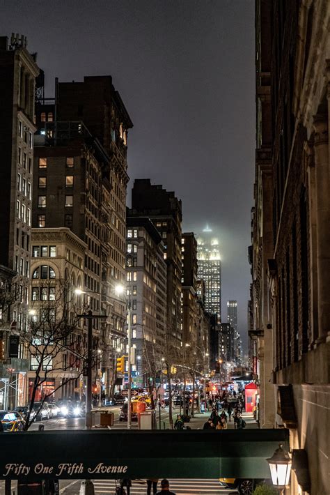 New York City Night Street Scene Art Photography Print - Etsy