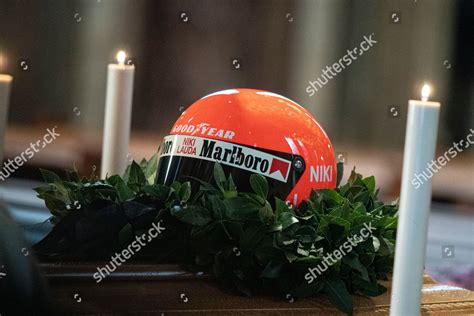 Helmet Niki Lauda On Display On Editorial Stock Photo - Stock Image | Shutterstock