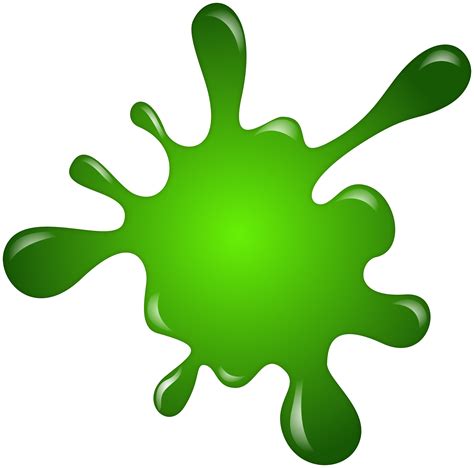 Green Paint Splatter PNG Clipart | Gallery Yopriceville - High-Quality Free Images and ...