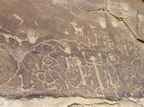 Anasazi petroglyphs at Petroglyph Point, Mesa Verde Nation… | Flickr