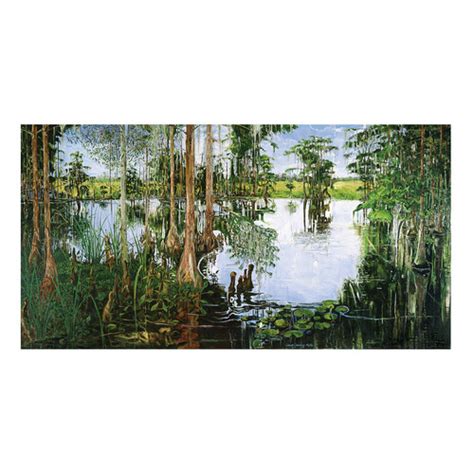 "Honey Island Swamp" 20"x 34" canvas | simongunning.com