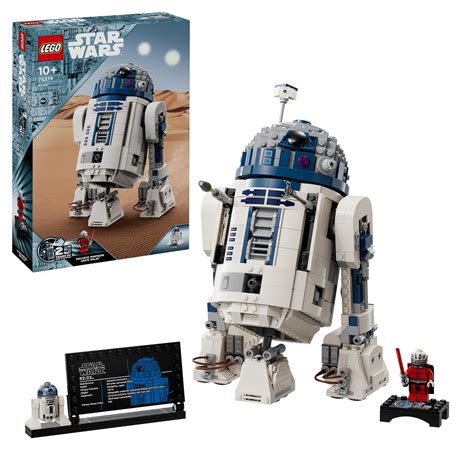 LEGO Star Wars R2-D2 Model, Buildable Toy Droid Figure 75379 Toys - Zavvi US