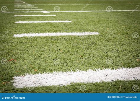 Football Field markings stock photo. Image of horizontal - 69932824