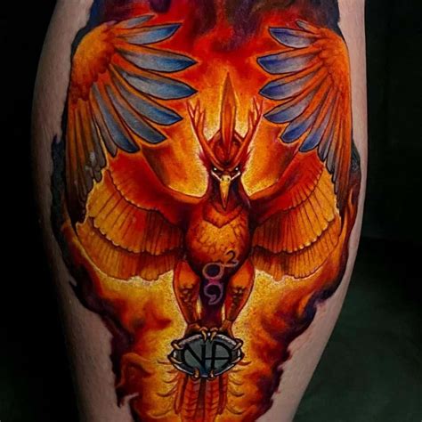 20+ Amazing Phoenix Tattoo Design Ideas (History, Meaning And Symbolize) - Saved Tattoo