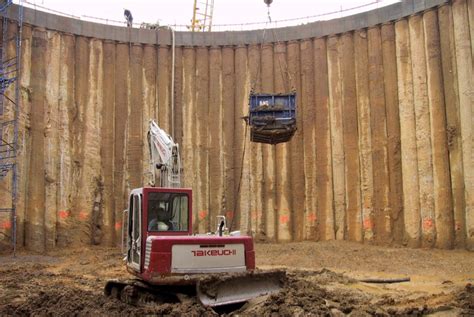 Secant Pile Wall - Secant Wall - Morris-Shea deep foundation construction