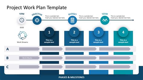 Project Work Plan Template - SlideModel