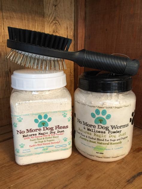 Dog Puppy Natural Flea Control Treatment Flea Powder