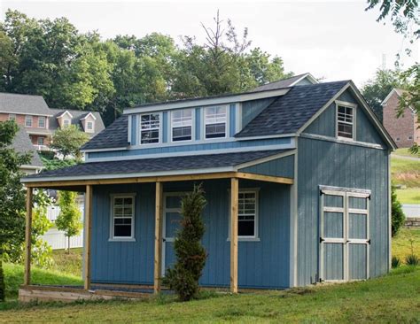 Story Shed With Porch