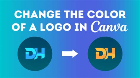 How To Change The Color of a Logo in Canva (5 Easy Steps)