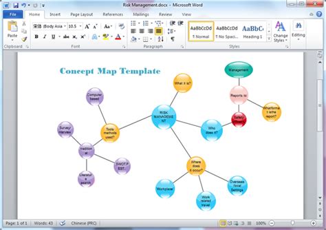 How To Make A Concept Map On Word - Maping Resources