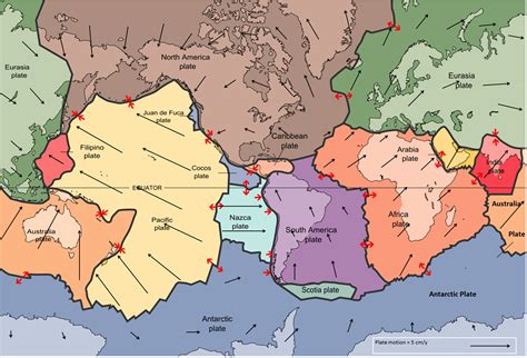 10.4 Plate, Plate Motions, and Plate Boundary Processes – Physical Geology – 2nd Edition