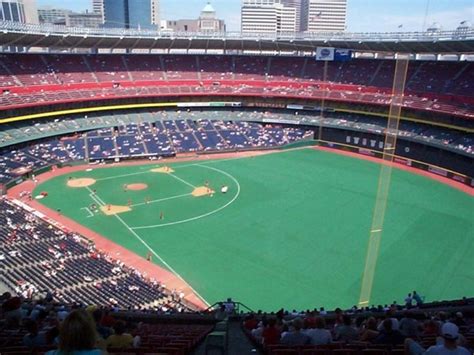 Riverfront Stadium - history, photos and more of the Cincinnati Reds former ballpark