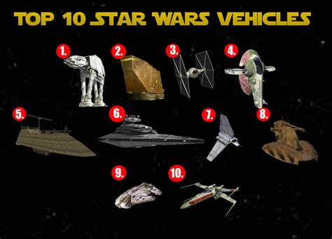 Top 10 Star Wars Vehicles - a photo on Flickriver