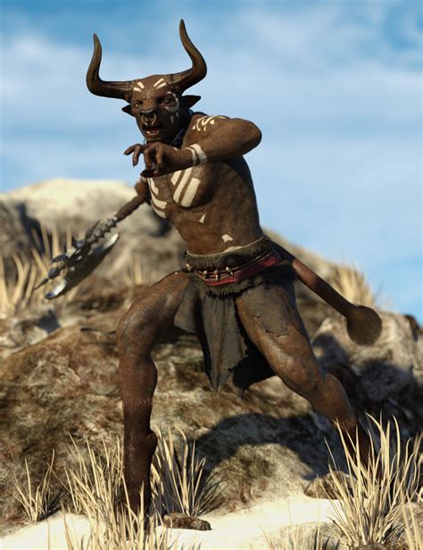 Labyrinth Heroes for Minotaur | Daz 3D