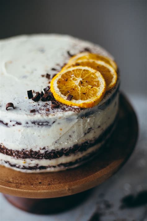 Chocolate Macaroon Cake with Orange Buttercream (Passover Birthday Cake} - Kosher In The Kitch!