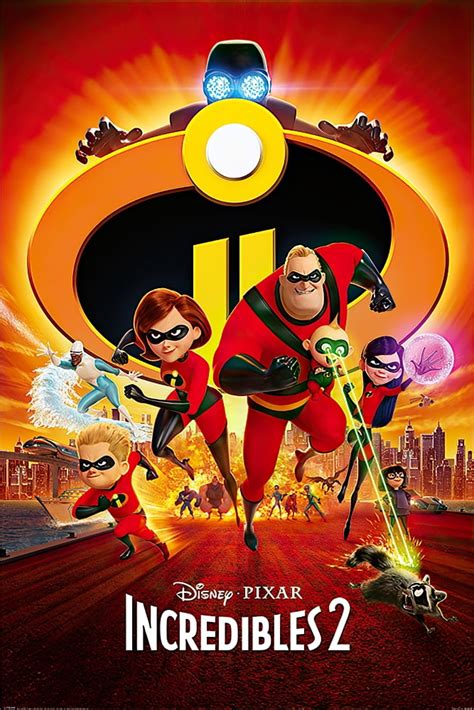 The Incredibles 2 - Disney / Pixar Movie Poster (Regular) (Size: 24" x ...