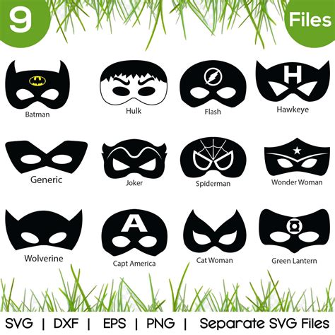 Batman mask SVG Cut Files - vector svg format