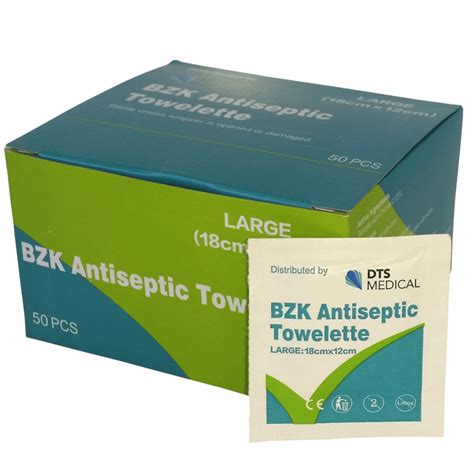 Antiseptic Wipes -BZK Antiseptic Towelette - NZ Survivor