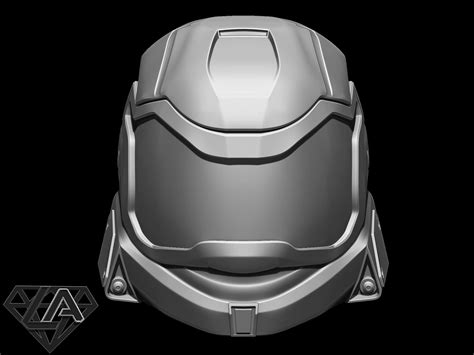 Halo Reach Gungnir Custom Helmet - 3D Model by LAfactorystore