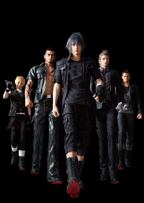 Final Fantasy XV main characters officially detailed - Gematsu