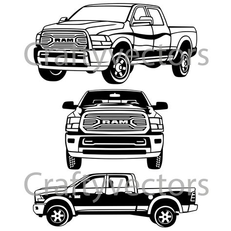 Dodge Ram Vector