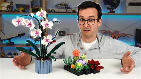 LEGO Flowers?! LEGO Orchid and Succulents Review | Brick Finds & Flips