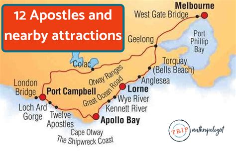 Printable Map Of Twelve Apostles