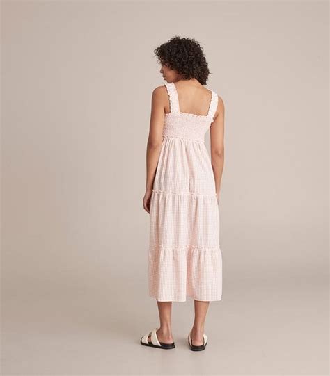 Lily Loves Shirred Bodice Midi Dress | Target Australia