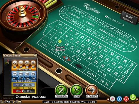 Free European Roulette game | Casino Listings free games