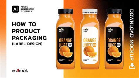 Packaging Design Tutorial (Label Design) in Adobe Illustrator | Full Process - Al Hariri Group