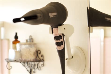 Wall Mount Deluxe Hair Dryer Holder - Bestie Brands