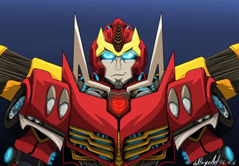 Transformers Rodimus Prime (IDW) by Voltage-Art on DeviantArt